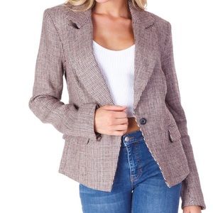 Free People Chess Blazer